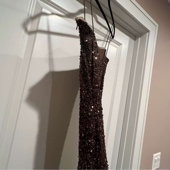 RETROFETE Sequin Dionne Dress in brown - Picture 7 of 15
